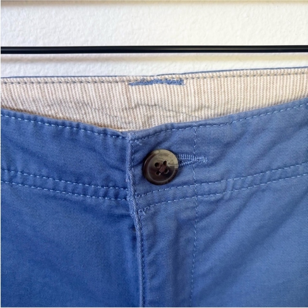 North Face Bermuda Shorts Outdoor Hiking Casual Relaxed Fit Cotton Blue Size 10 - Picture 4 of 7